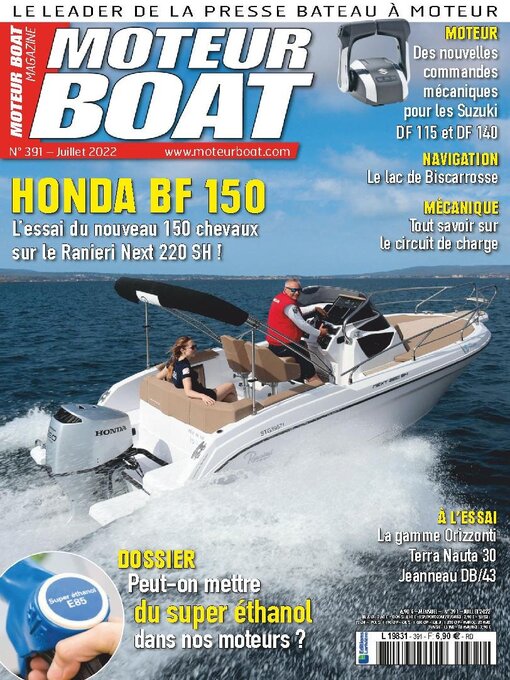 Title details for Moteur Boat Magazine by Editions Lariviere SAS - Available